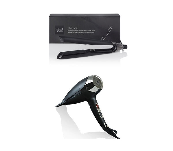 ghd Chronos Hair Straightener & ghd helios hairdryer