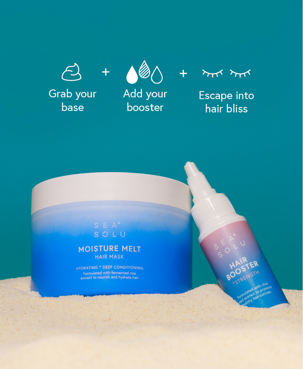 SEA+ SOLU Moisture Melt Hair Mask 180ml