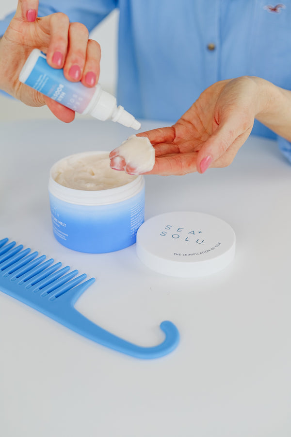 SEA+ SOLU Moisture Melt Hair Mask 180ml