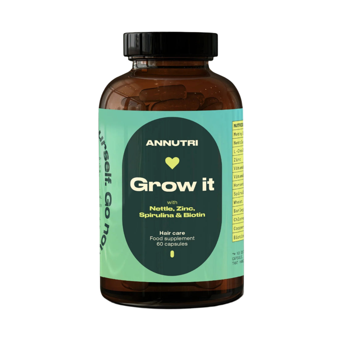 Annutri Grow It Hair Supplements 1 Month Supply (60 Capsules)