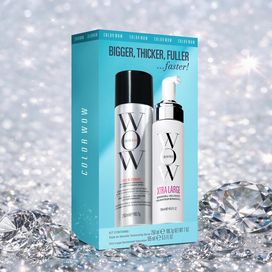Color WOW Bigger, Thicker, Fuller...Faster Gift Set