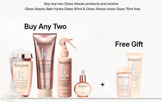 Buy 2 Gloss Absolu products, get 2 minis free