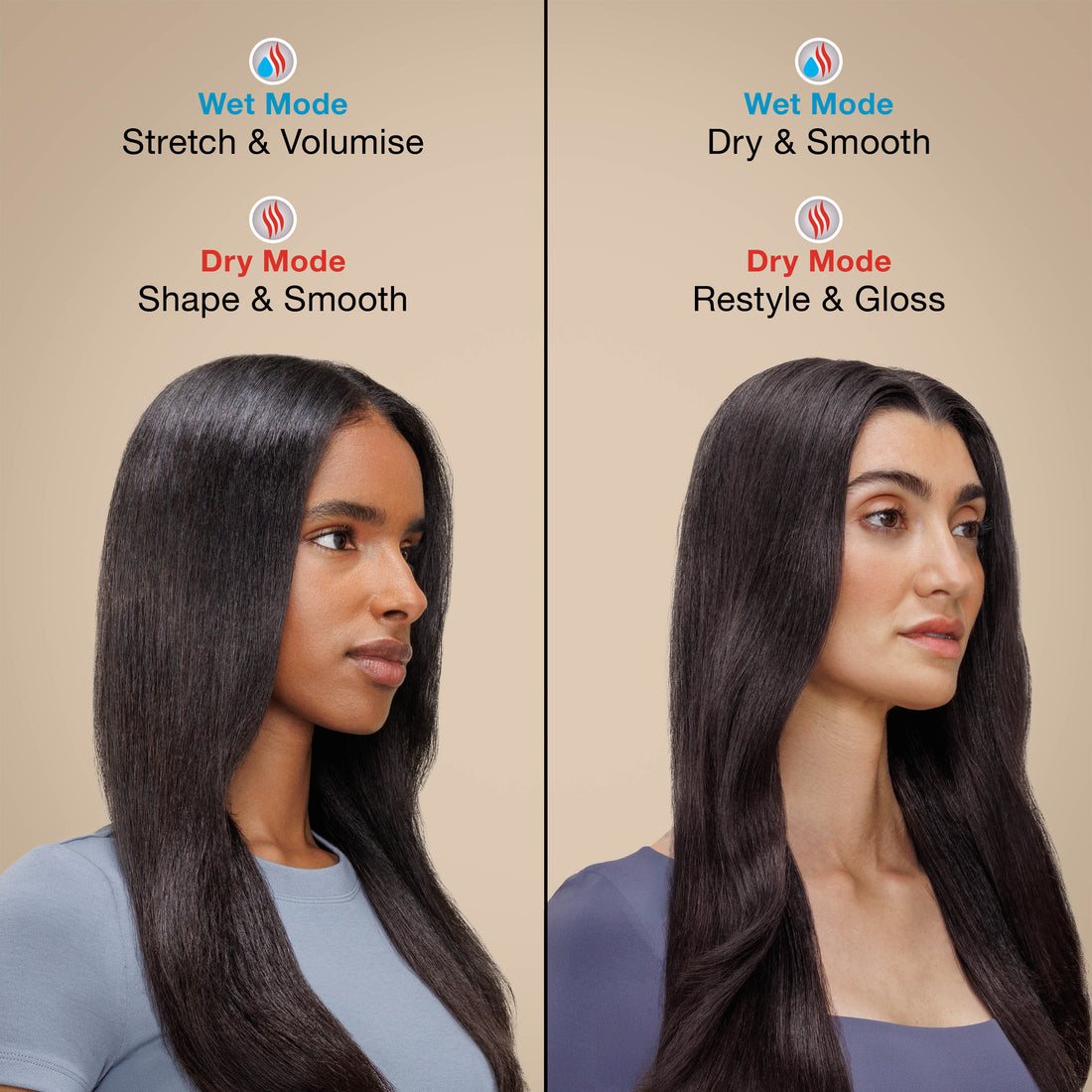 Shark Glossi 2-in-1 Hot Tool and Air Glosser - Lychee