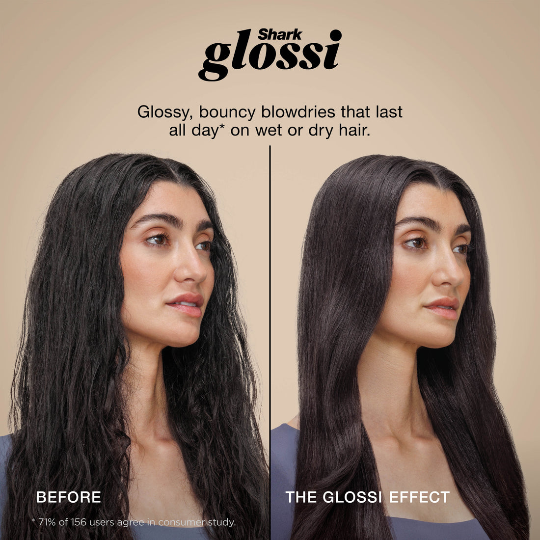 Shark Glossi 2-in-1 Hot Tool and Air Glosser - Lychee