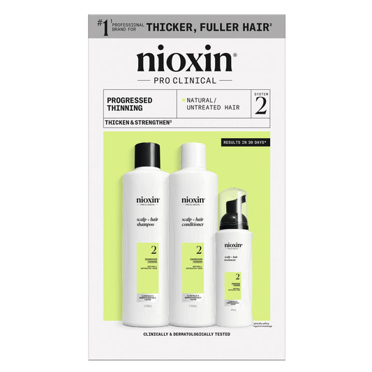 Nioxin Scalp + Hair Thickening System 2, Trial Kit