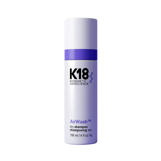 K18 AirWash Dry Shampoo 118ml + 4 free alligator clips