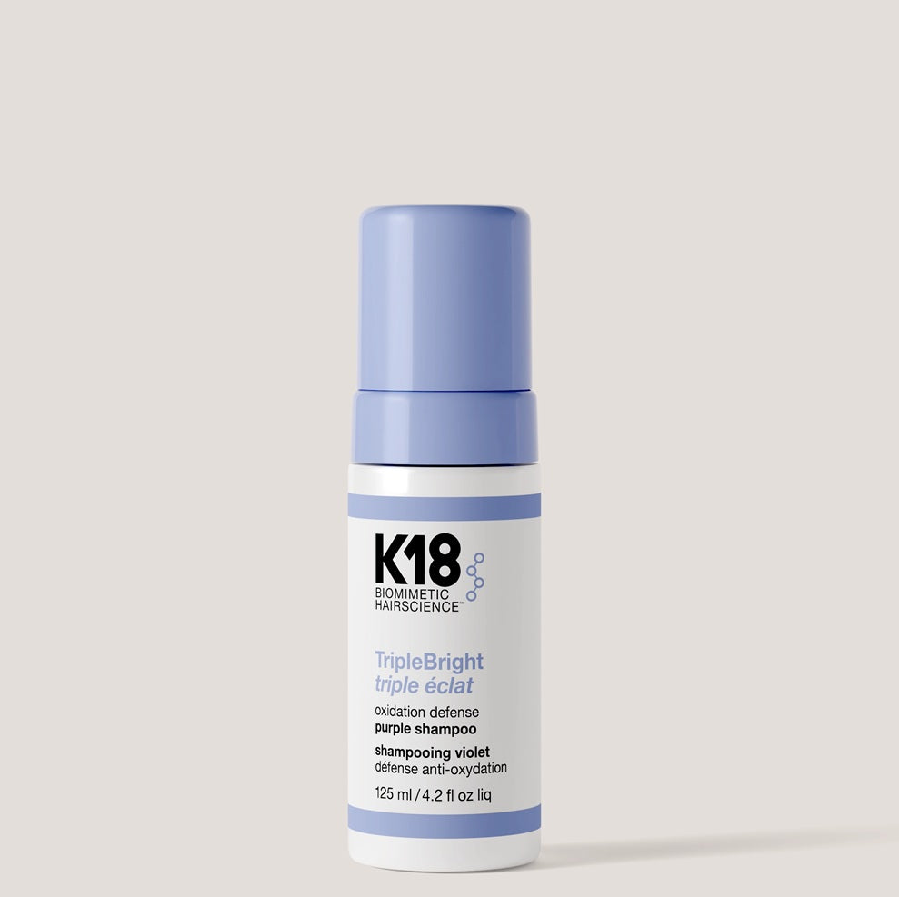 K18 TripleBright oxidation defense purple shampoo 125ml