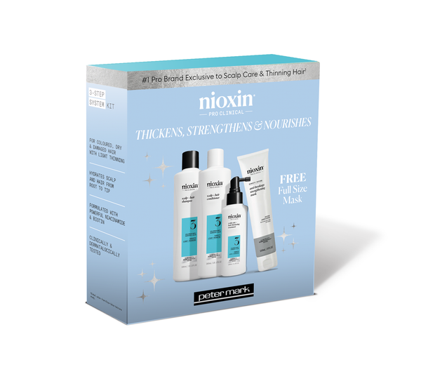 Nioxin Scalp + Hair Thickening System 3, Xmas Kit