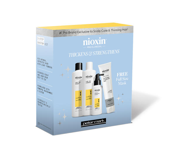 Nioxin Scalp + Hair Thickening System 1, Xmas Kit