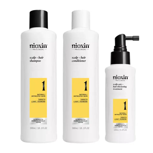 Nioxin Scalp + Hair Thickening System 1, Loyalty Kit