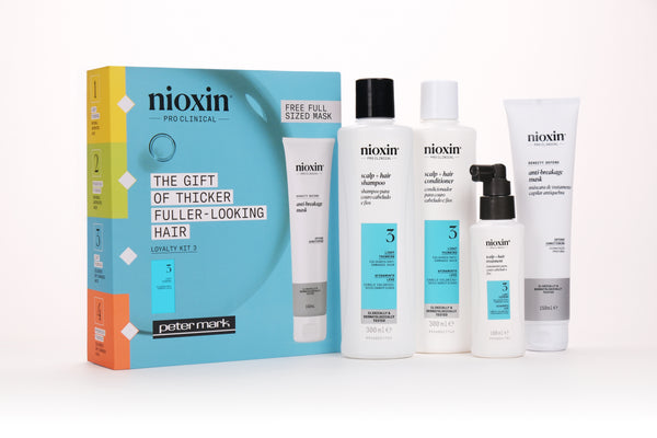 Nioxin Scalp + Hair Thickening System 3, Xmas Kit