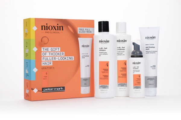 Nioxin Scalp + Hair Thickening System 4, Xmas Kit