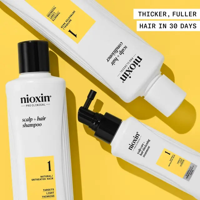 Nioxin Scalp + Hair Thickening System 1, Xmas Kit