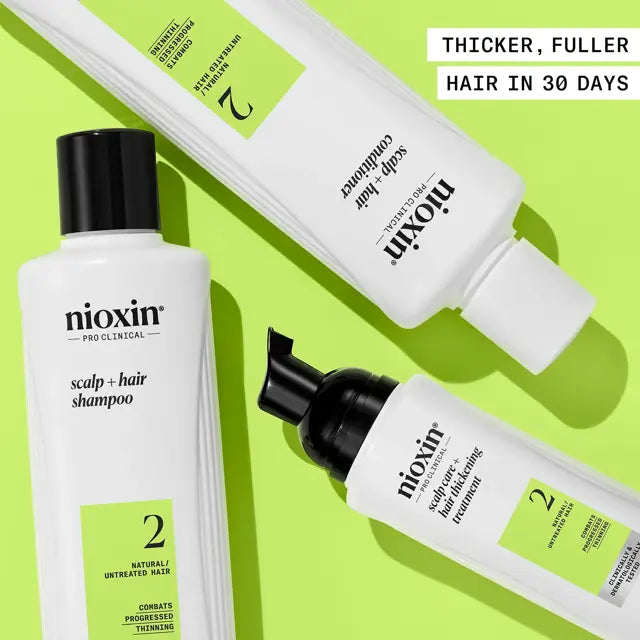 Nioxin Scalp + Hair Thickening System 2, Xmas Kit