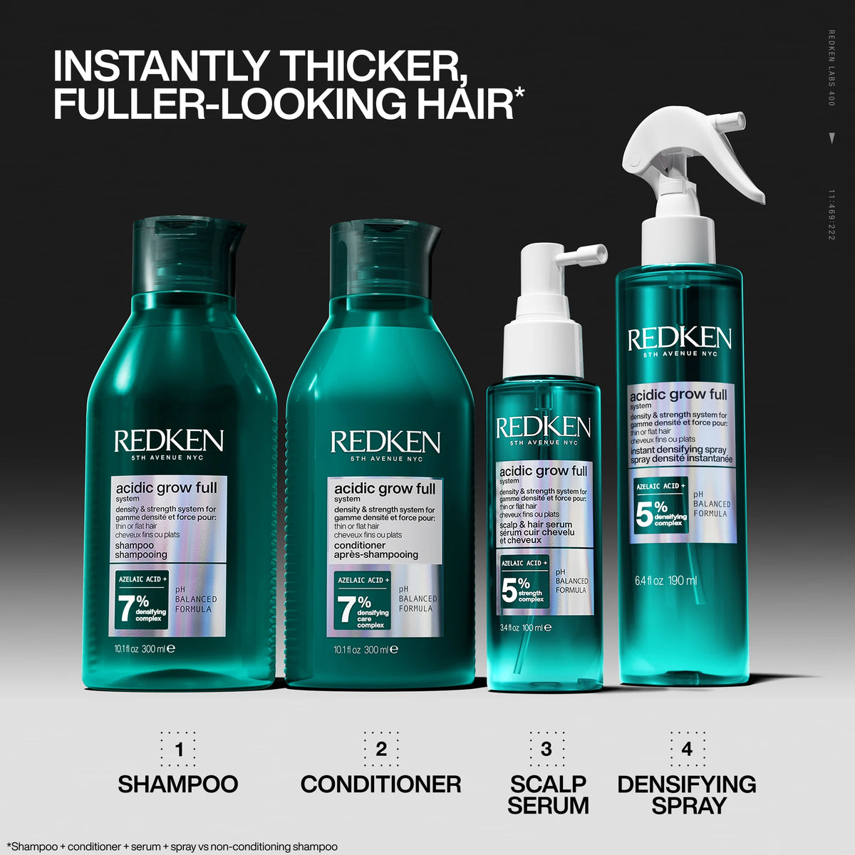 Redken Acidic Grow Full System Hair Serum 100ml – Peter Mark