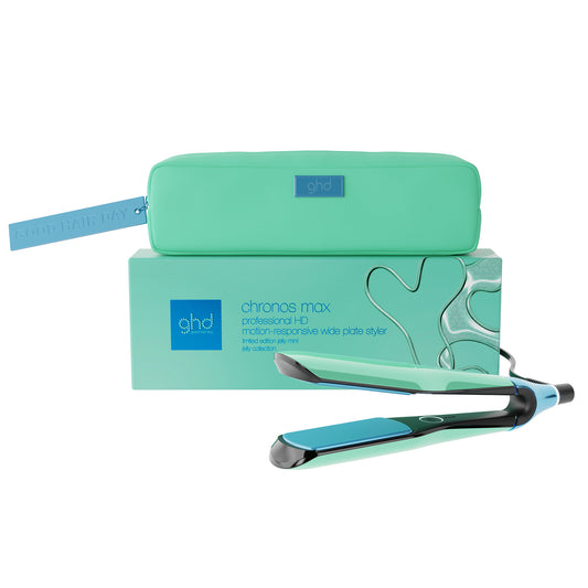ghd Chronos Max Limited Edition Wide Plate Hair Straightener in Jelly Mint