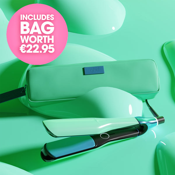 ghd Chronos Max Limited Edition Wide Plate Hair Straightener in Jelly Mint
