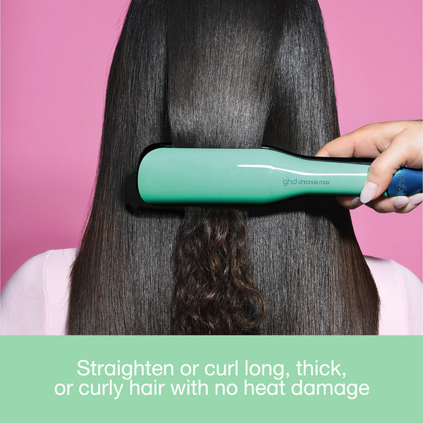 ghd Chronos Max Limited Edition Wide Plate Hair Straightener in Jelly Mint