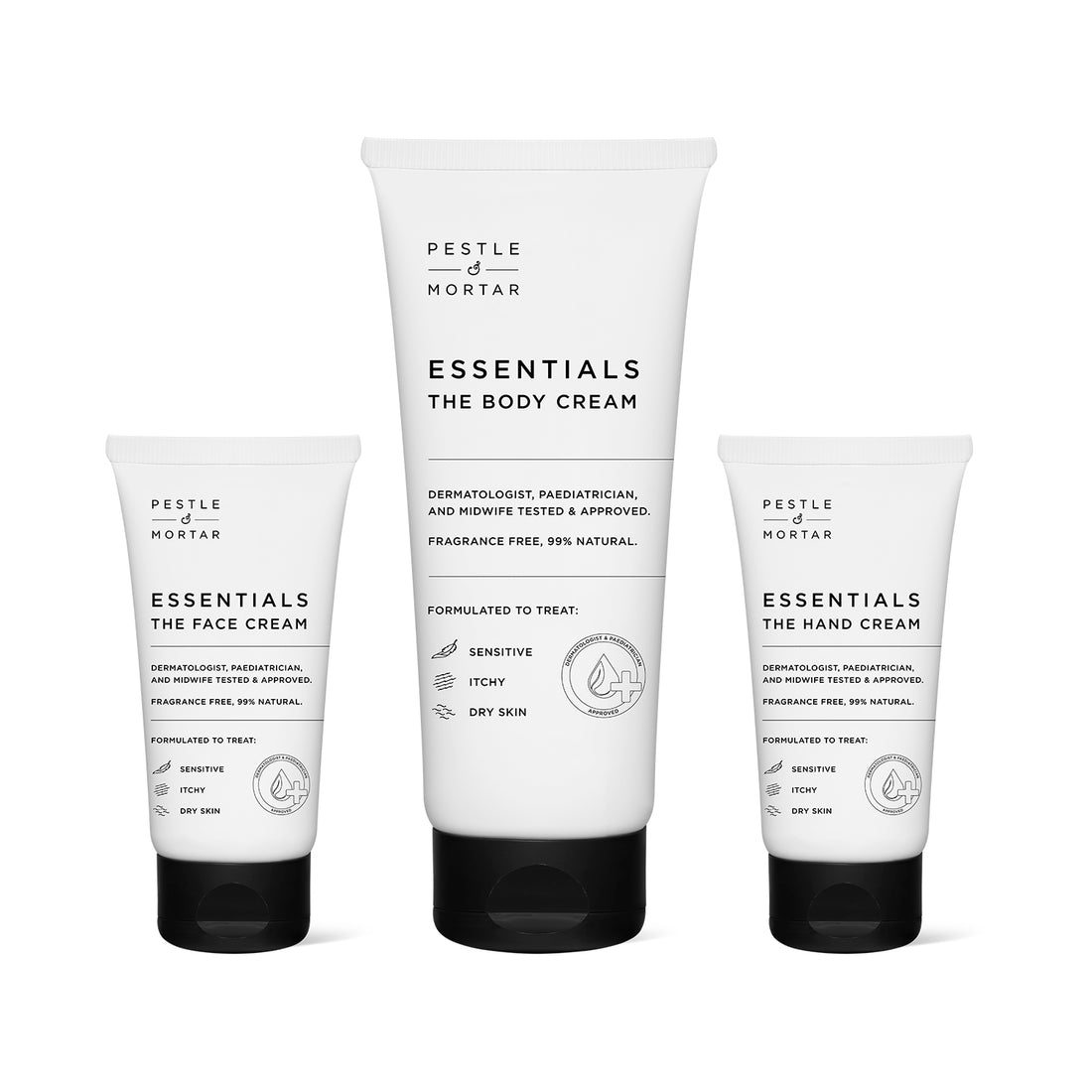 Pestle & Mortar ESSENTIALS – SENSITIVE SKIN RESCUE KIT