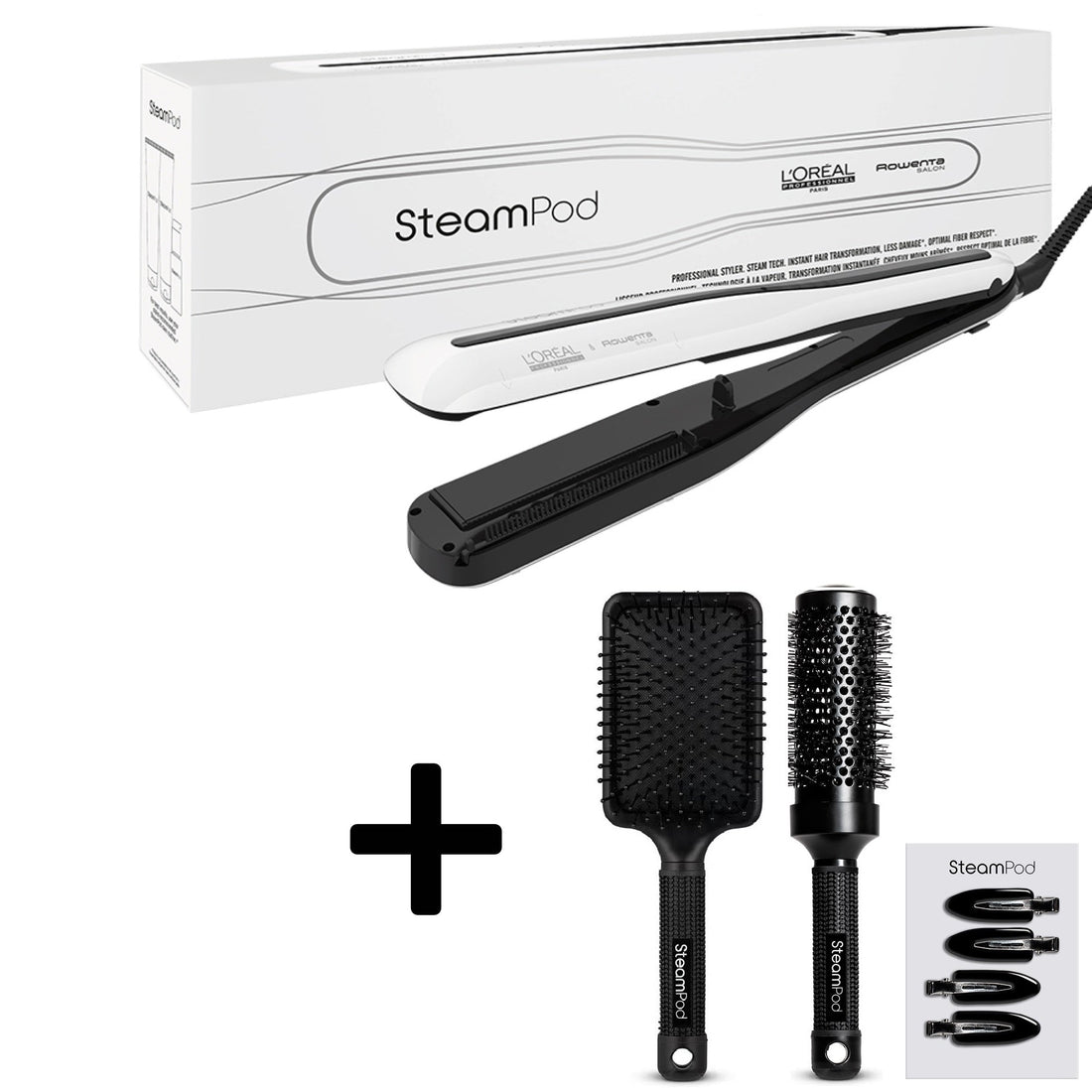 SteamPod 3 Steam Hair Straightener & Styling Tool + Free Gift