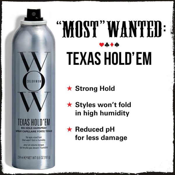 COLOR WOW Texas Hold Em Big Hold Hairspray  234ml