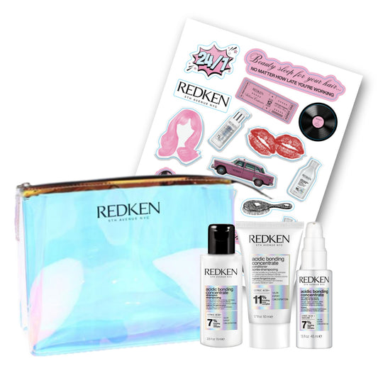Redken Limited Edition Sabrina Carpenter ABC Travel Kit.