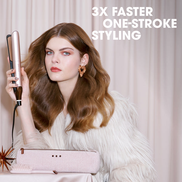 ghd Chronos Hair Straightener Festive Gift Set in Cashmere Beige