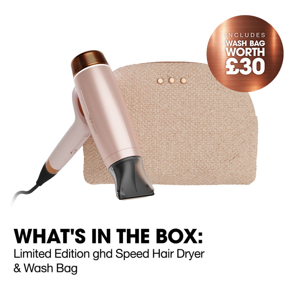 ghd Speed Ionic Hair Dryer Festive Gift Set in Cashmere Beige
