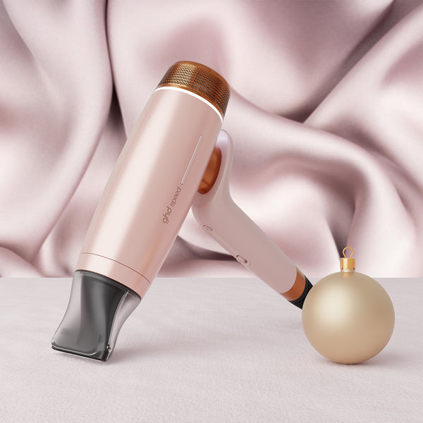 ghd Speed Ionic Hair Dryer Festive Gift Set in Cashmere Beige