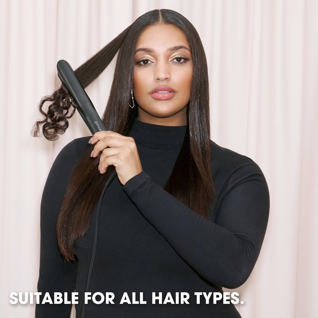 NEW ghd Sculpt Interactive Hair Straightener Festive Gift Set in Black