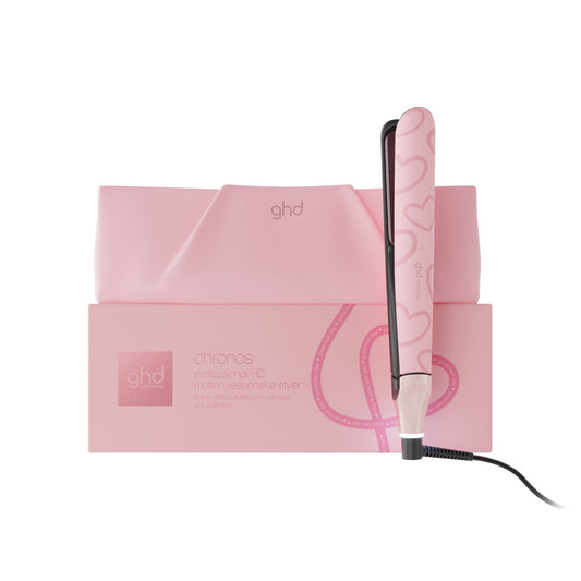 ghd Chronos Limited Edition Hair Straightener in Dusted Pink With Love