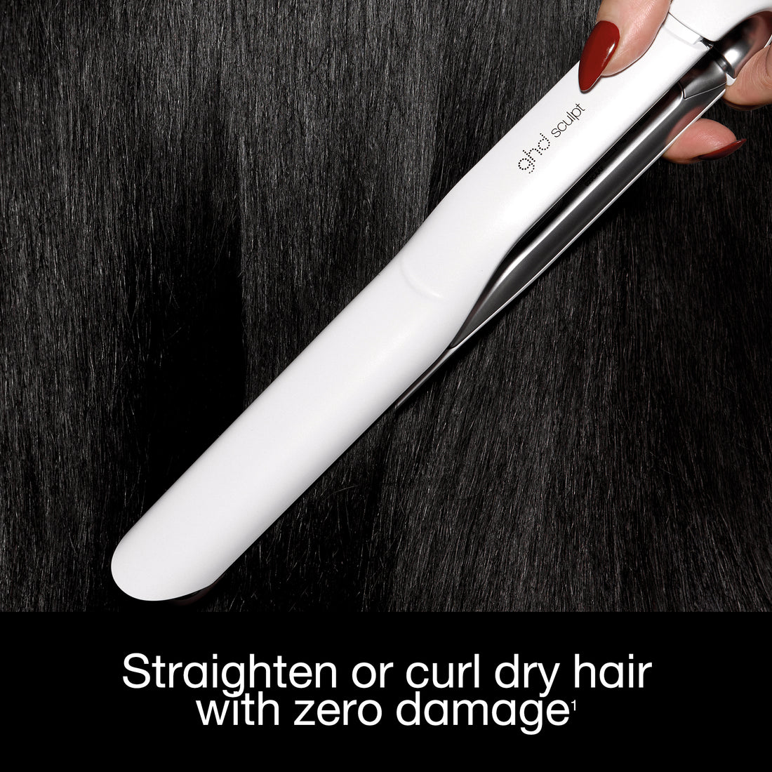 ghd Sculpt Interactive Hair Straightener - In White