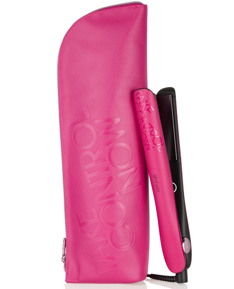 ghd Gold Hair Straightener – Pink Charity Edition