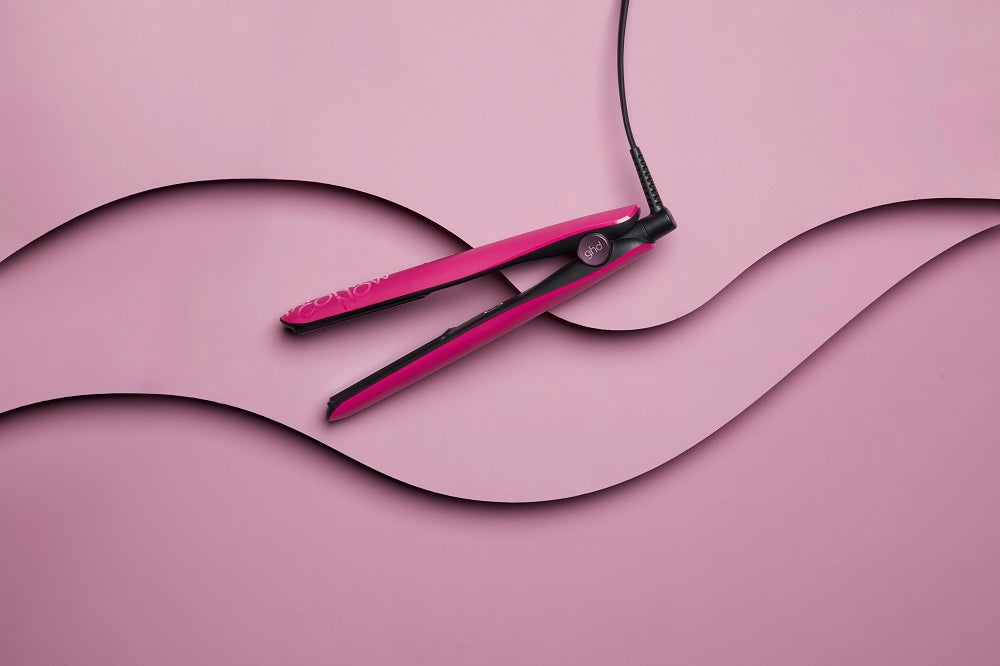 ghd Gold Hair Straightener – Pink Charity Edition