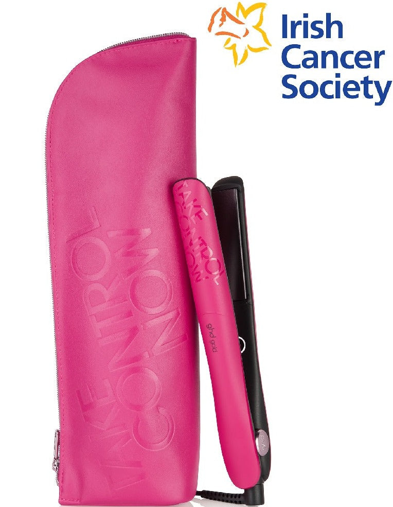 ghd Gold Hair Straightener – Pink Charity Edition