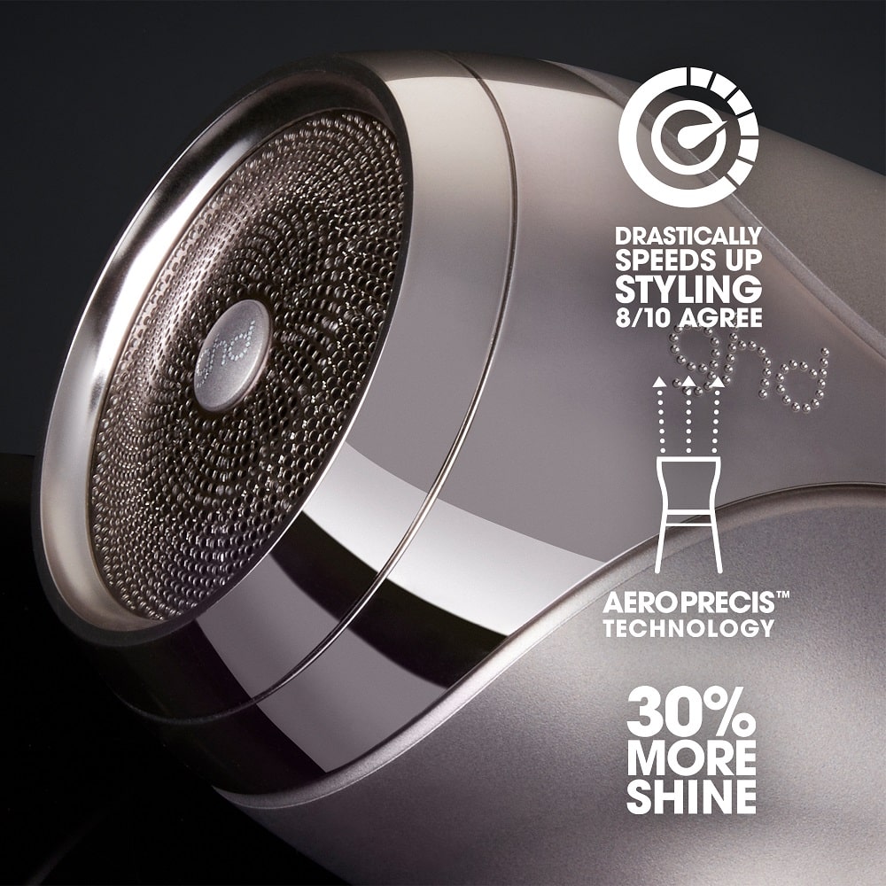 ghd Helios Limited Edition - Hair Dryer in Warm Pewter