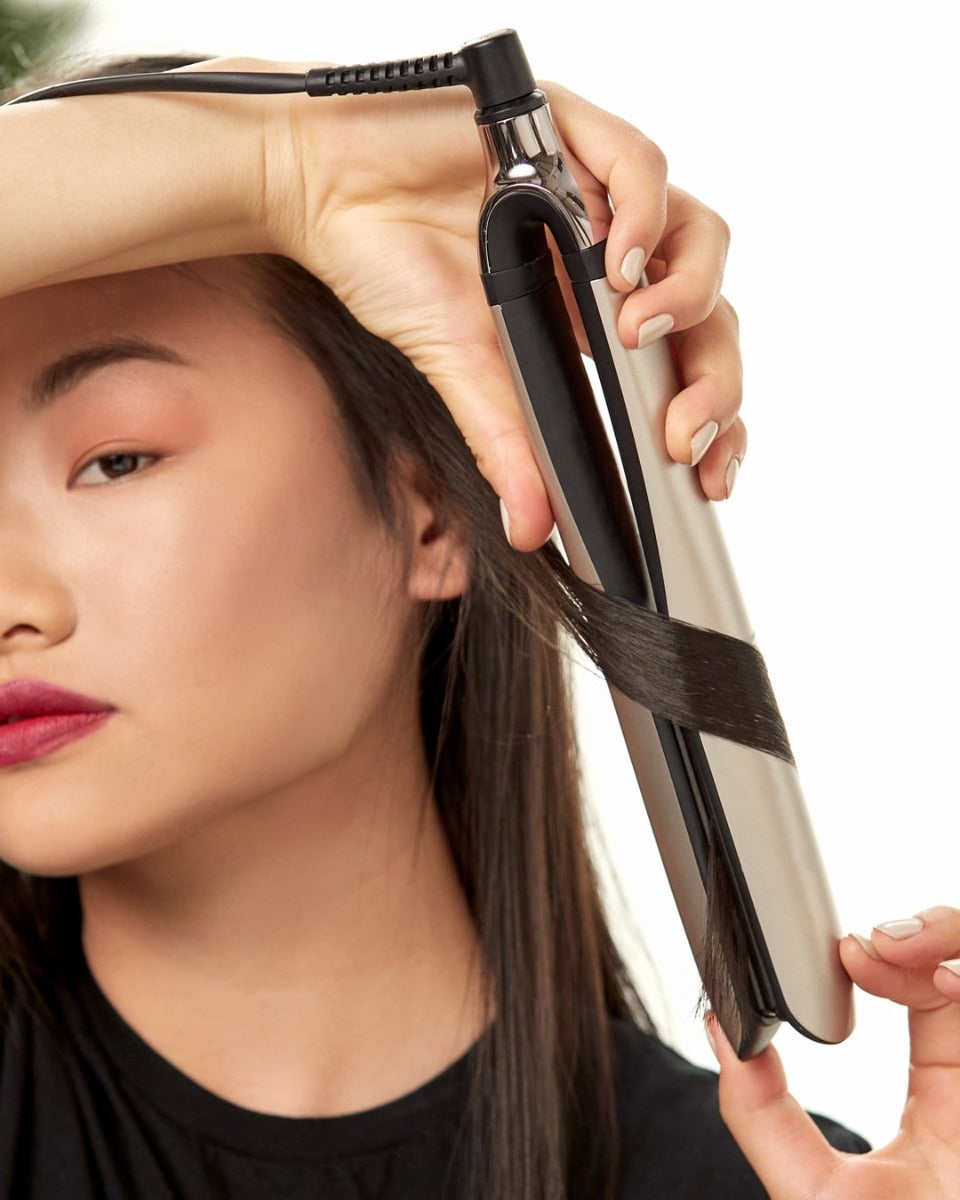 ghd Platinum+ Limited Edition - Hair Straightener in Warm Pewter