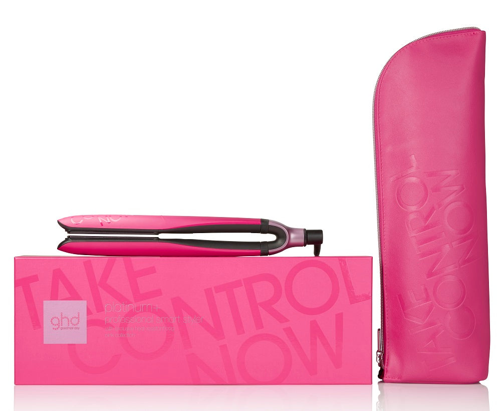 ghd Platinum+ Hair Straightener – Pink Charity Edition