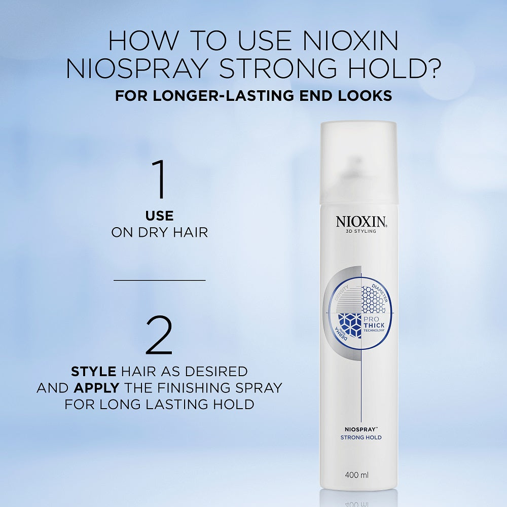 Nioxin Styling Niospray Strong Hold Hairspray 400ml