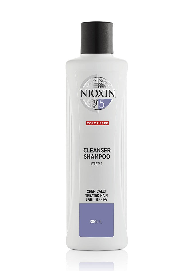 Nioxin System 5 Cleanser Shampoo Step 1 Chemically Treated Hair 300ml