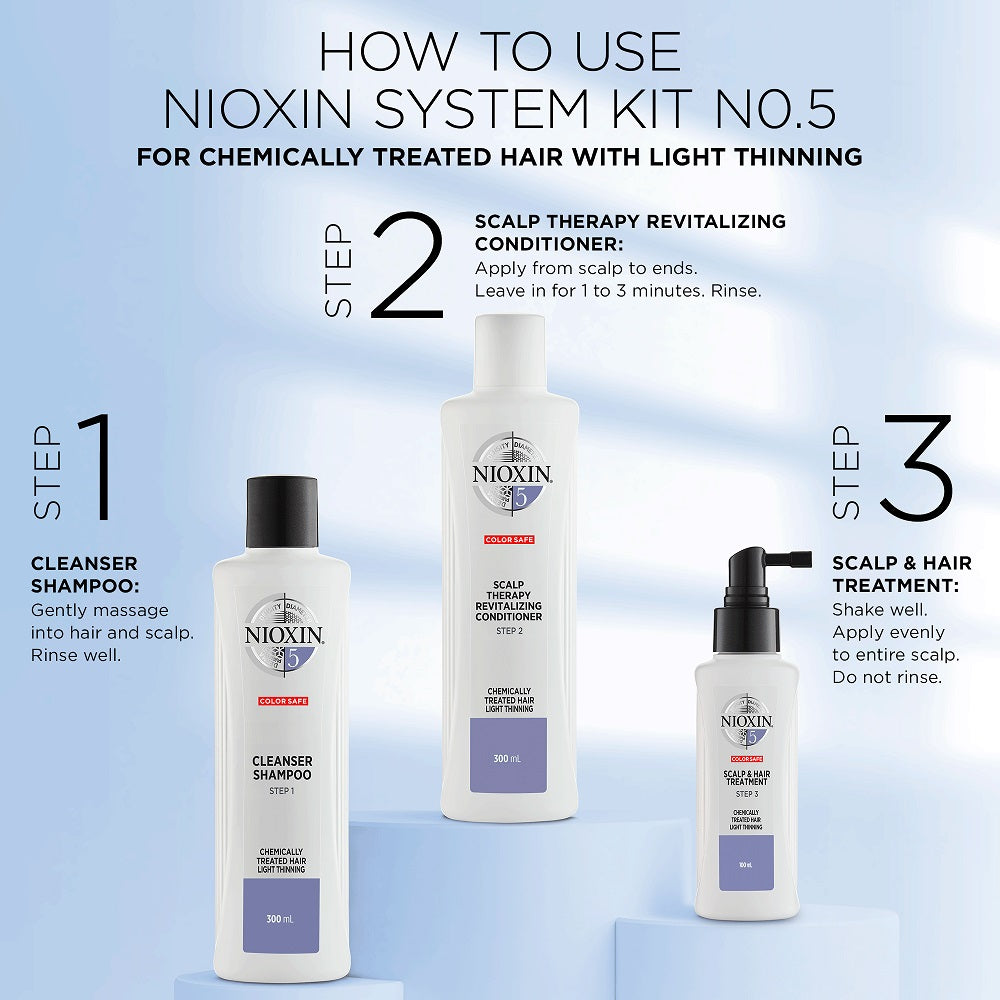 Nioxin System 5 Cleanser Shampoo 300ml