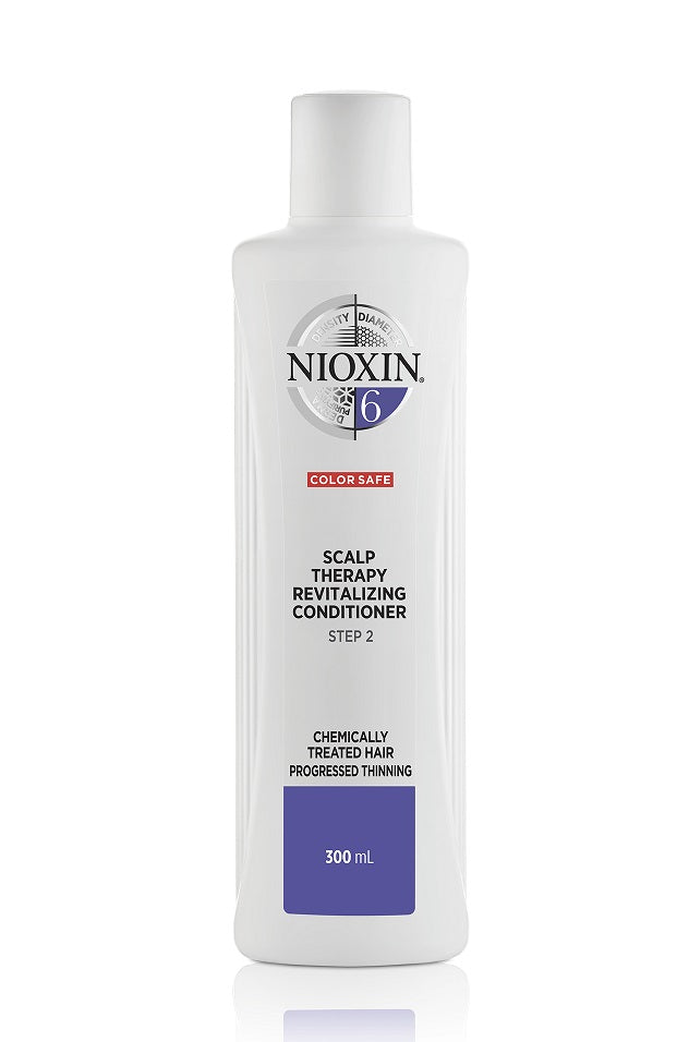 Nioxin System 6 Scalp Therapy Revitalising Conditioner Chemically Treated Hair 300ml