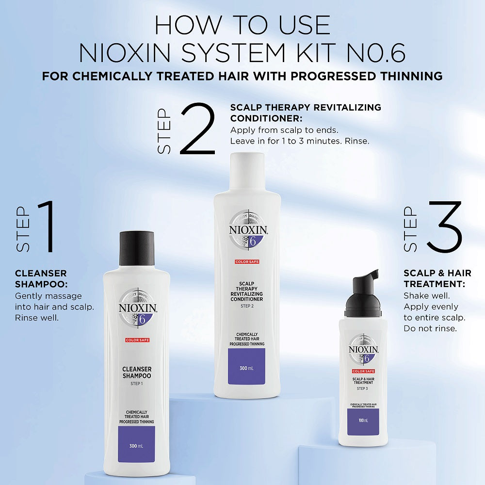 Nioxin System 6 Scalp and Hair Treatment 100ml