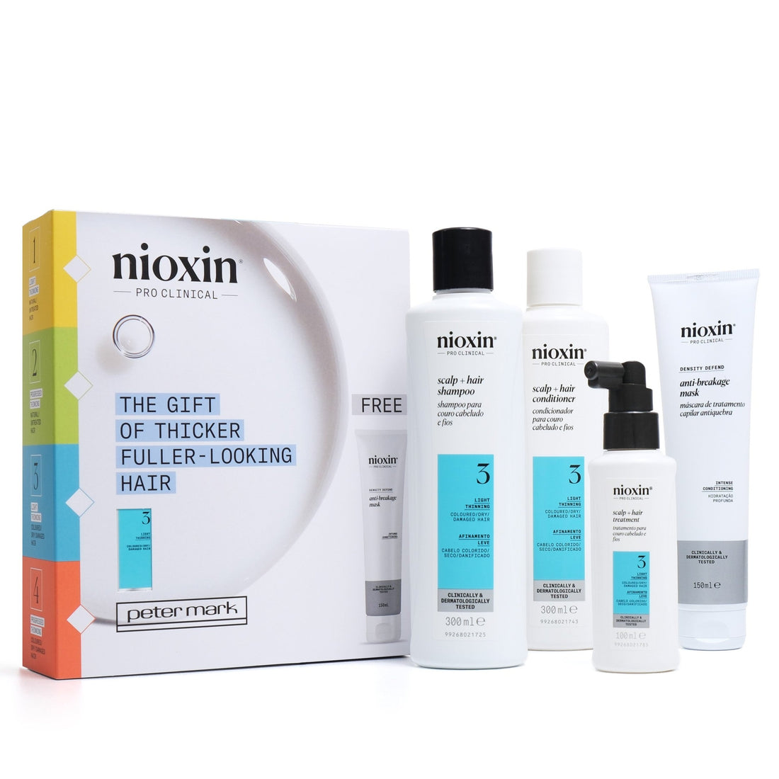 Nioxin Scalp + Hair Thickening System 3, Xmas Kit