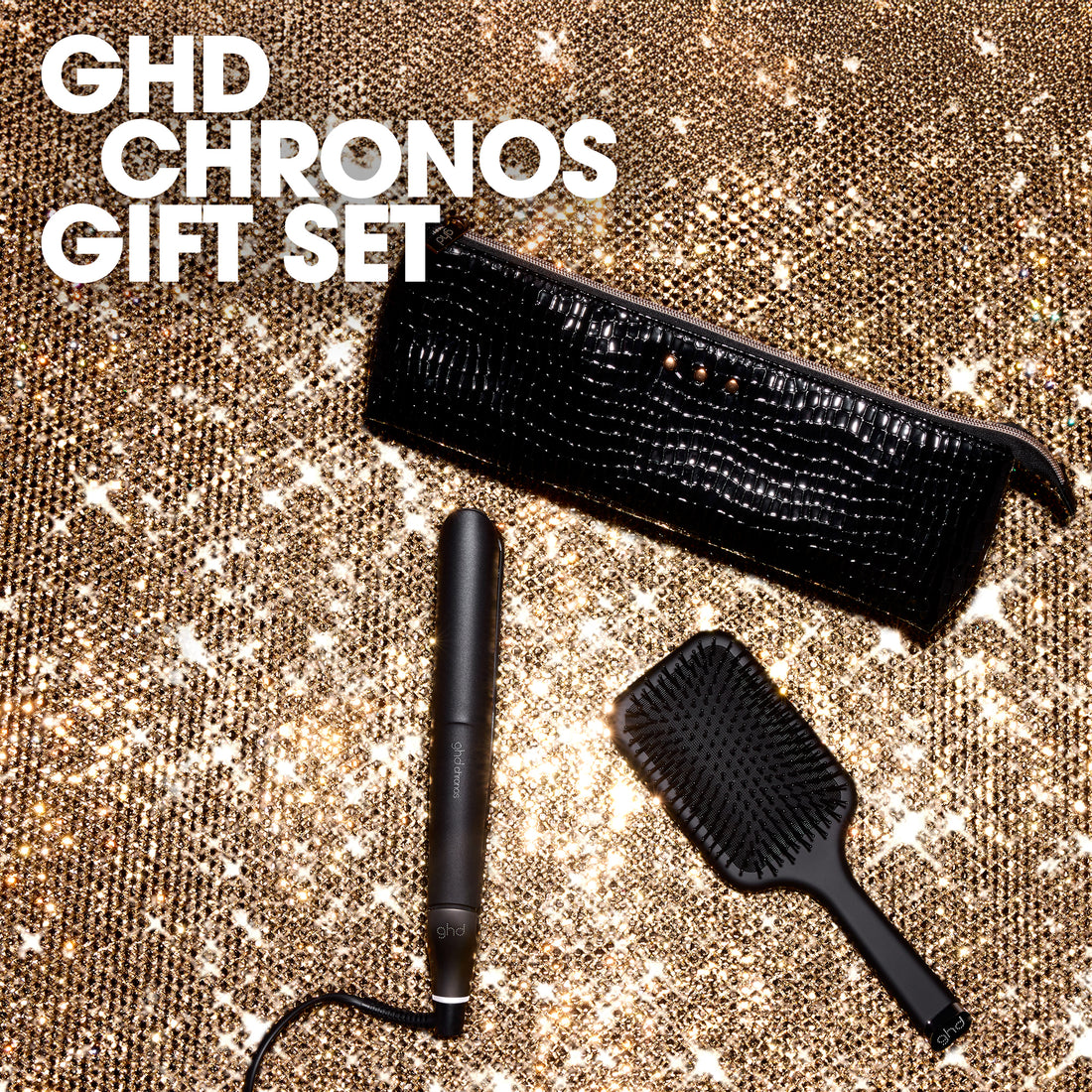 ghd Chronos Hair Straightener Festive Gift Set
