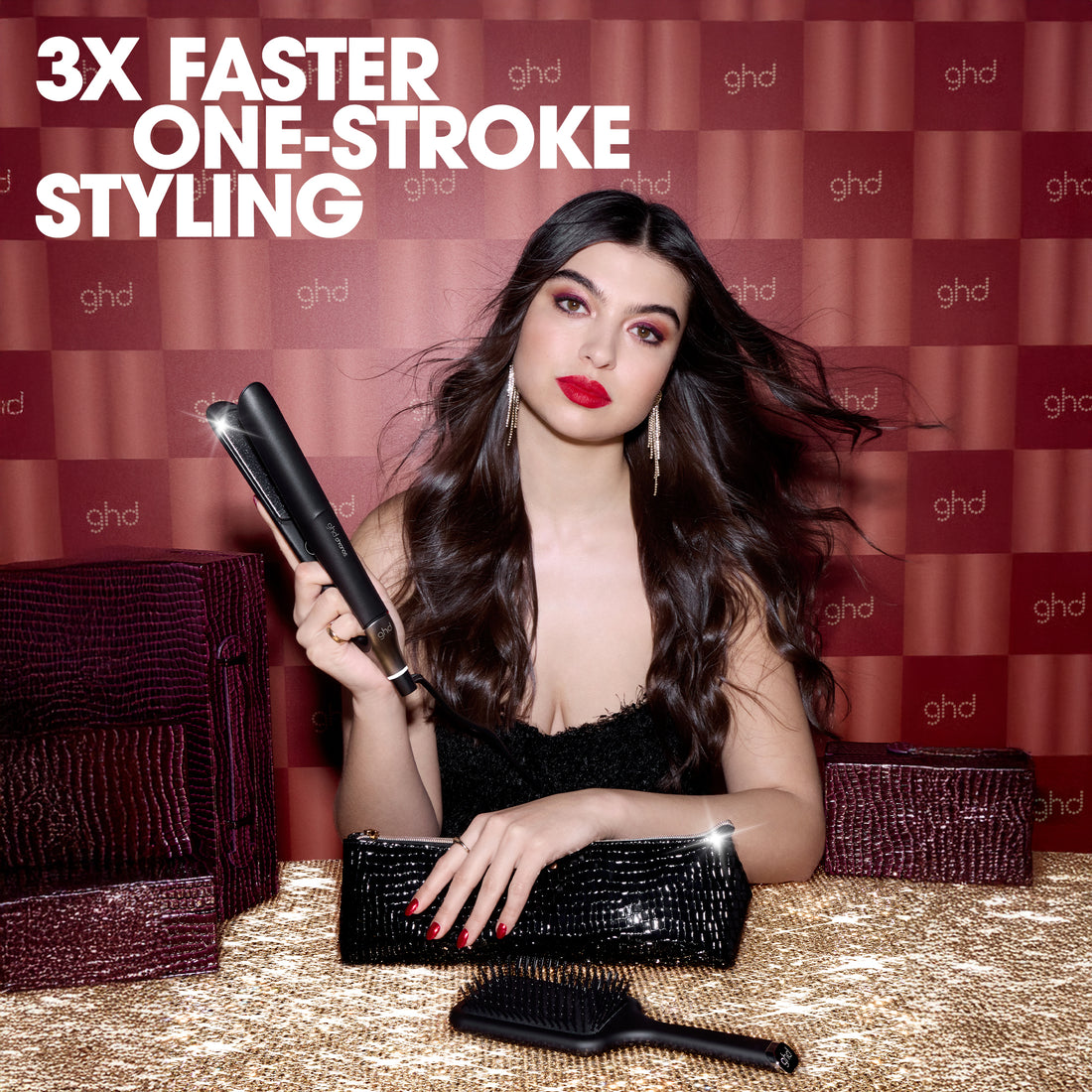 ghd Chronos Hair Straightener Festive Gift Set