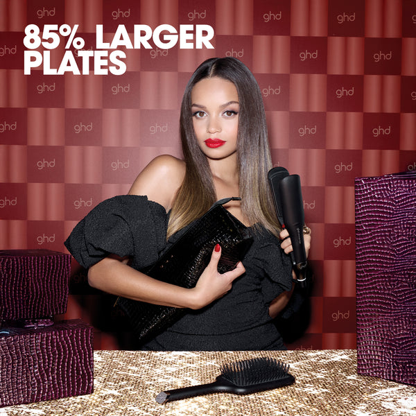 ghd Chronos Max Best Wide Plate Hair Straightener Festive Gift Set