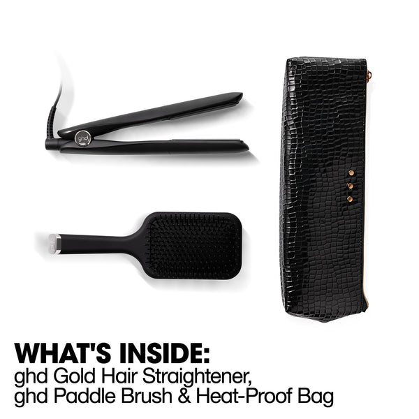 ghd Gold® Hair Straightener Festive Gift Set