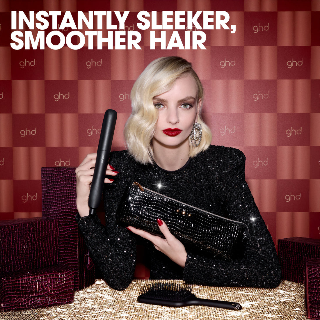ghd Gold® Hair Straightener Festive Gift Set