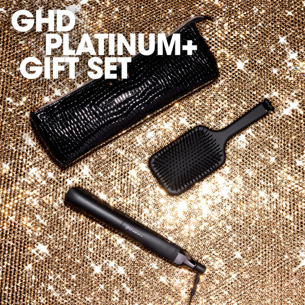 ghd Platinum+ Hair Straightener Festive Gift Set